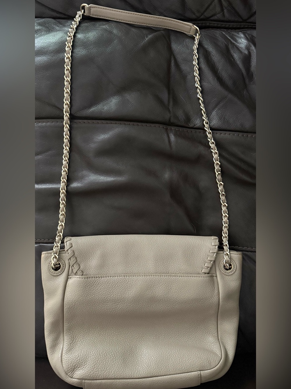 Tory Burch Marion Leather Whipstitch Crossbody - EXCELLENT CONDITION! - Picture 4 of 9